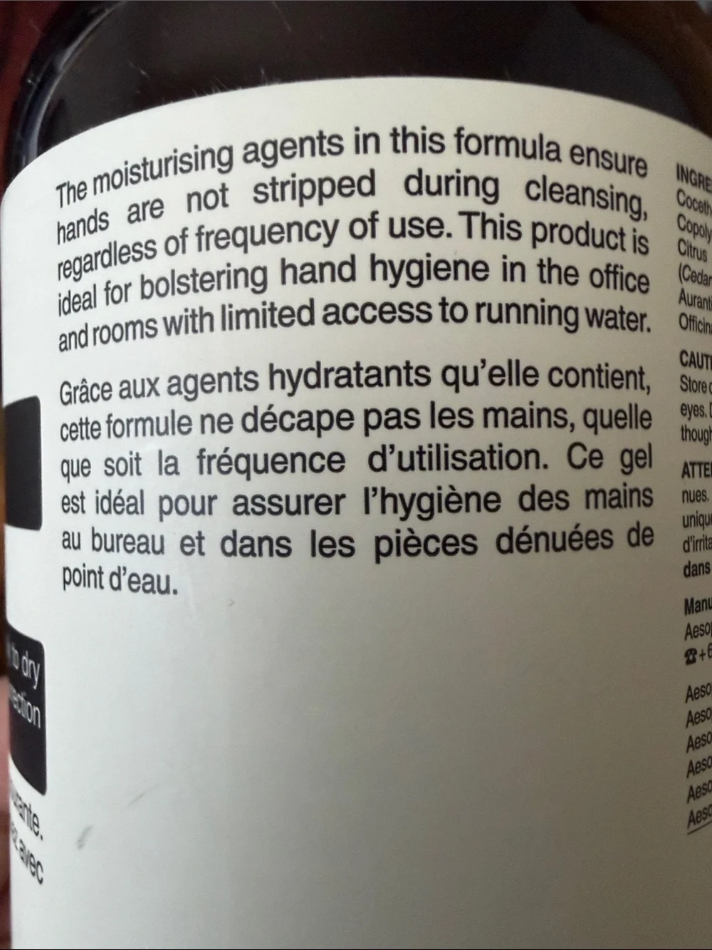 Aesop resurrection rinse